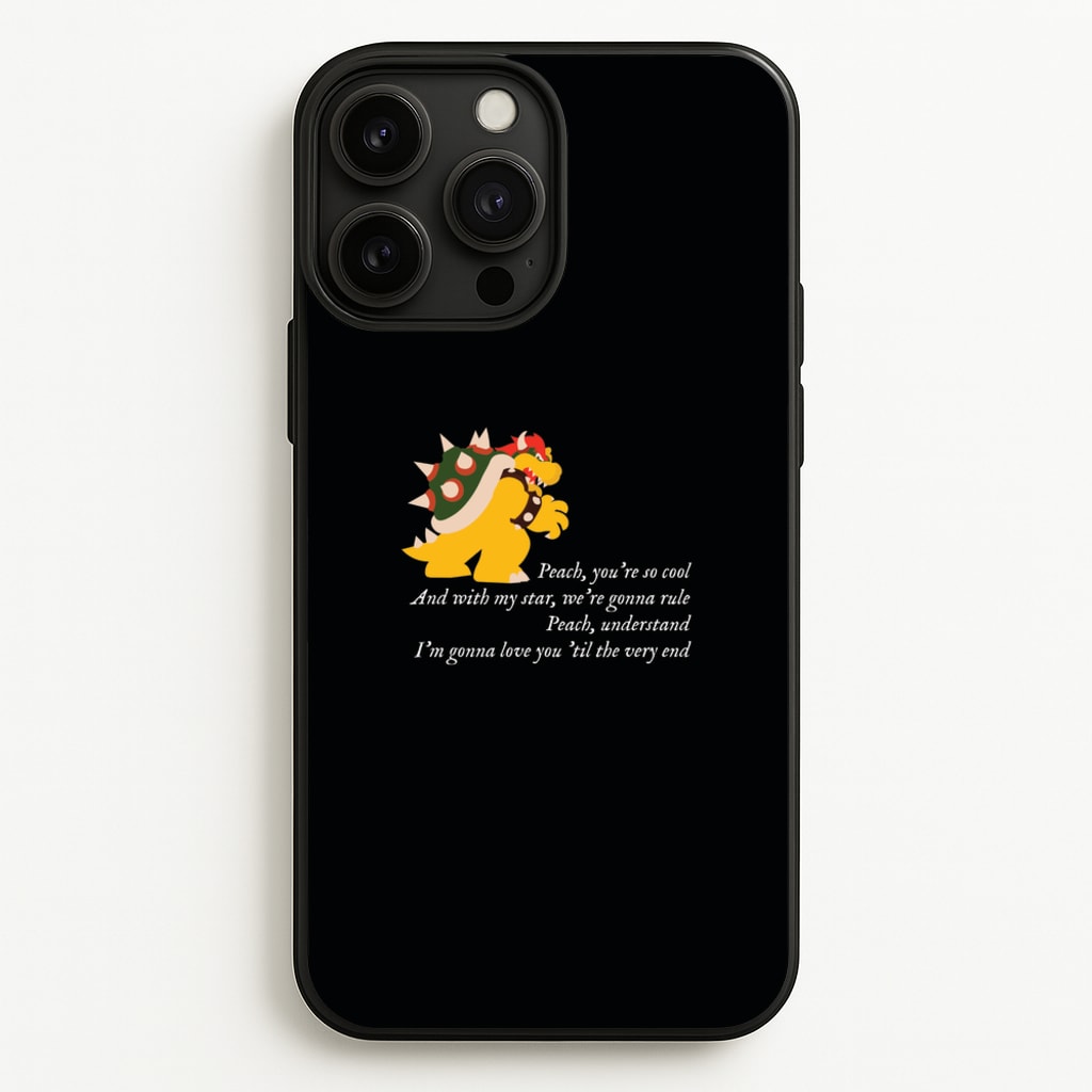 Peach, You're So Cool - The Super Mario Bros Phone Case for iPhone 13 Pro Max