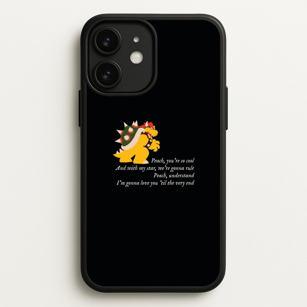 Peach, You're So Cool - The Super Mario Bros Phone Case for iPhone 11