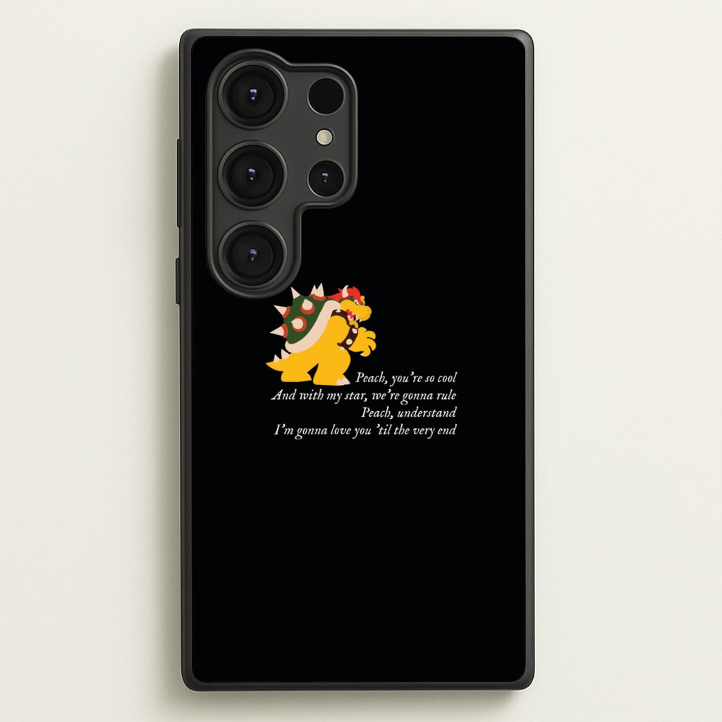 Peach, You're So Cool - The Super Mario Bros Phone Case for Galaxy S25 Ultra