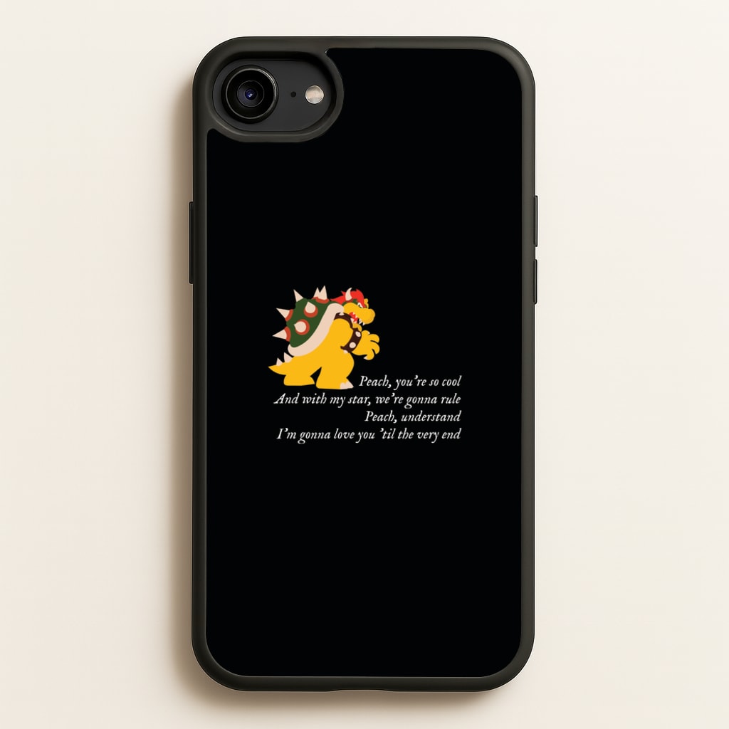 Peach, You're So Cool - The Super Mario Bros Phone Case for iPhone 6 / 7 / 8 / SE