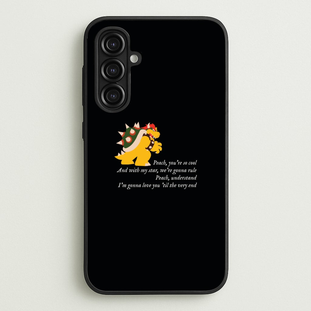 Peach, You're So Cool - The Super Mario Bros Phone Case for Galaxy A16