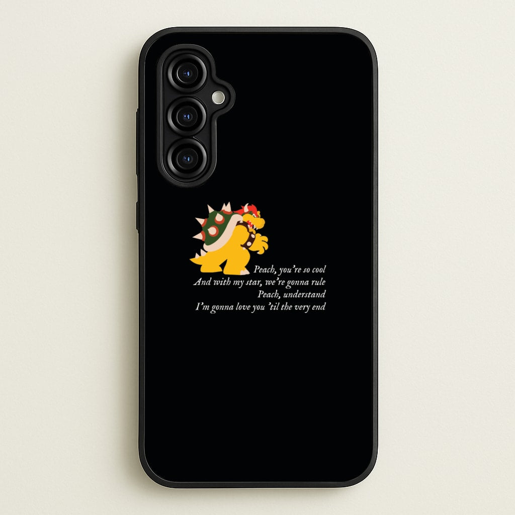Peach, You're So Cool - The Super Mario Bros Phone Case for Galaxy A54