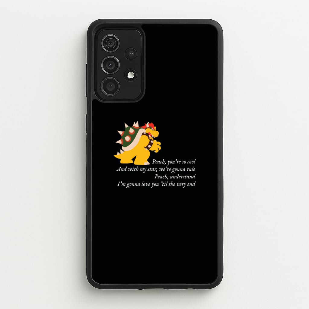 Peach, You're So Cool - The Super Mario Bros Phone Case for Galaxy A52 / A52s