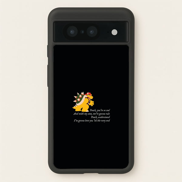 Peach, You're So Cool - The Super Mario Bros Phone Case for Google Pixel 8