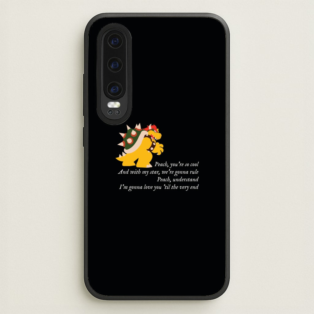Peach, You're So Cool - The Super Mario Bros Phone Case for Huawei P30