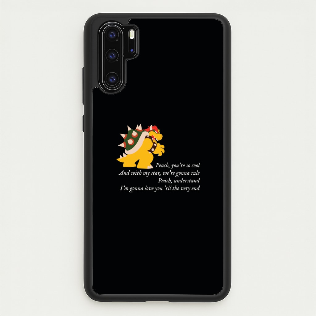Peach, You're So Cool - The Super Mario Bros Phone Case for Huawei P30 Pro