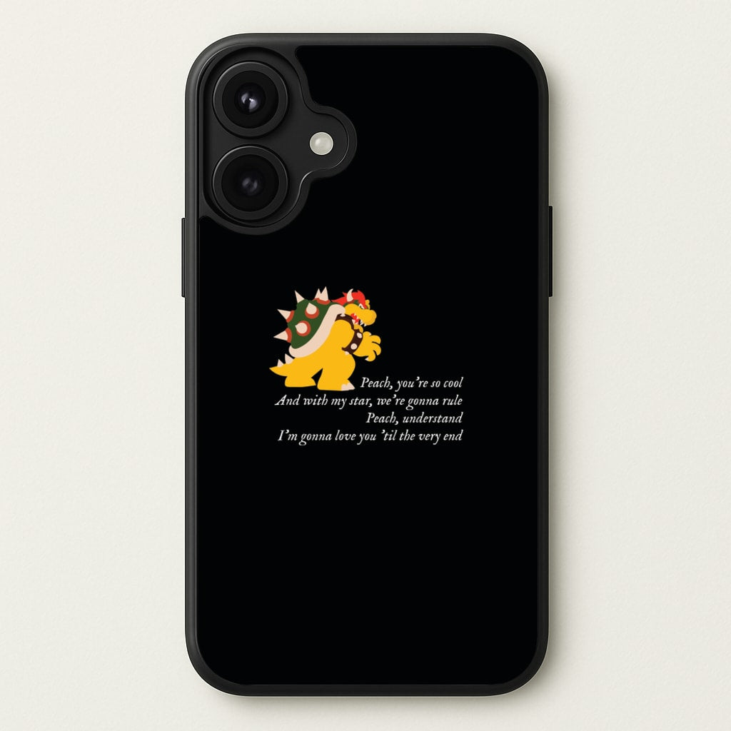 Peach, You're So Cool Phone Case for iPhone 17