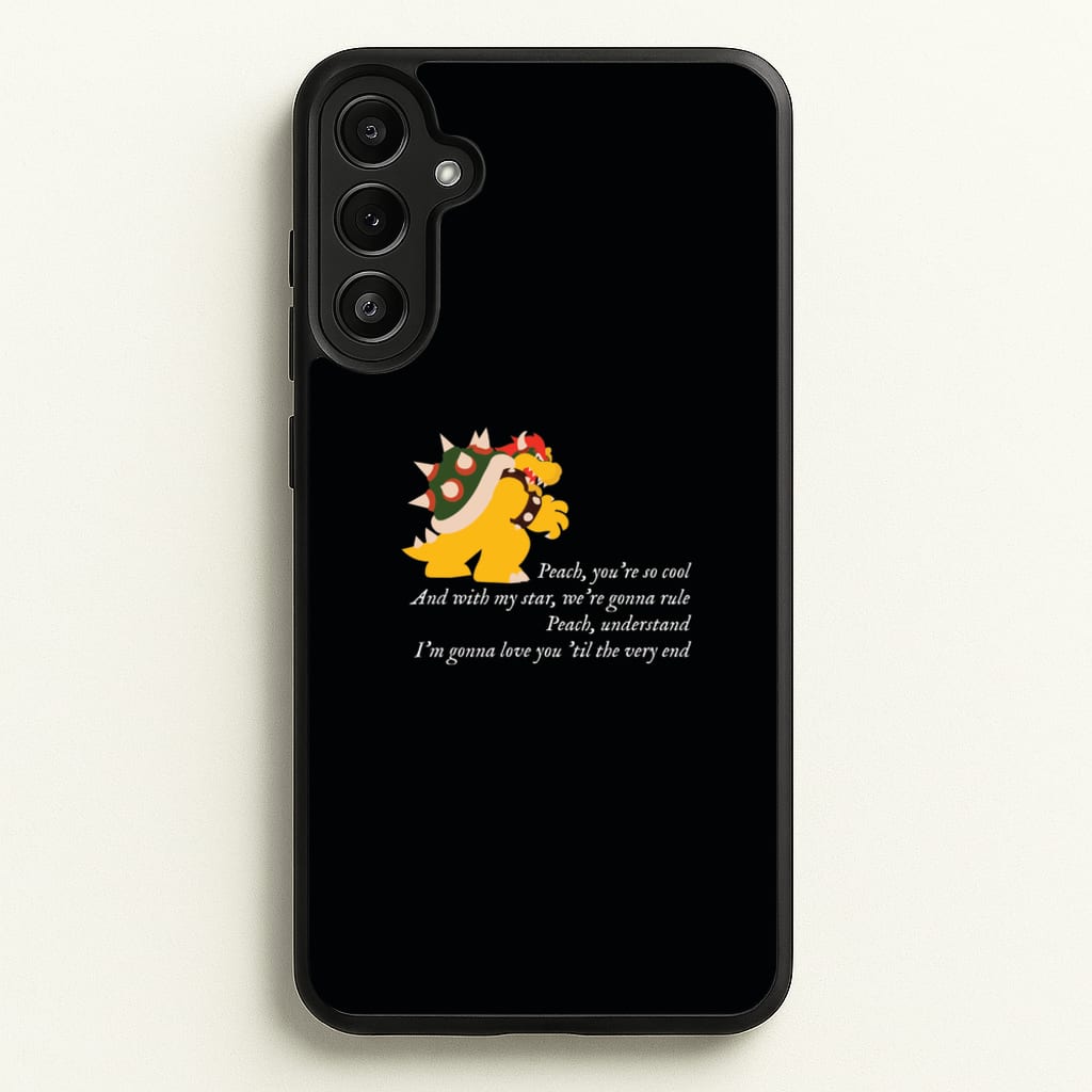 Peach, You're So Cool - The Super Mario Bros Phone Case for Galaxy A34