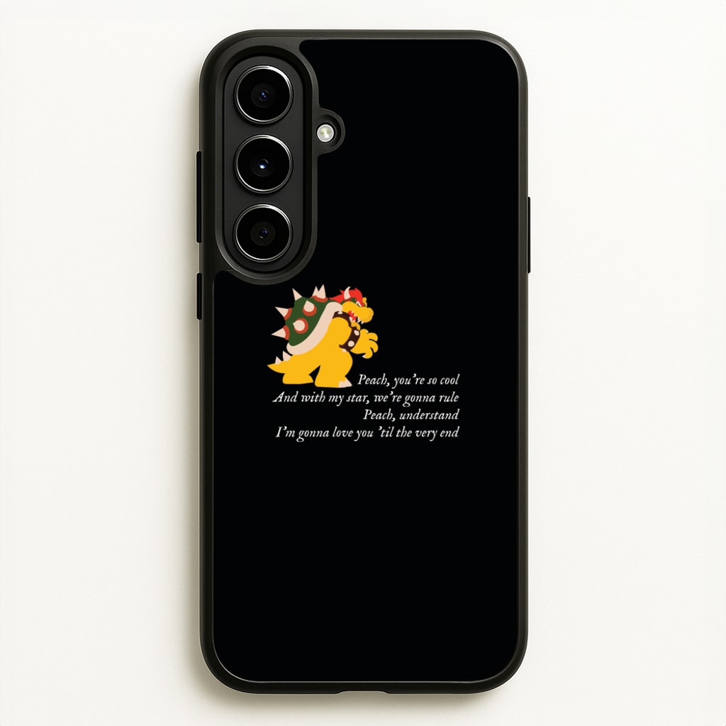 Peach, You're So Cool - The Super Mario Bros Phone Case for Galaxy A56
