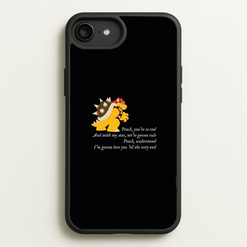 Peach, You're So Cool - The Super Mario Bros Phone Case for iPhone 6 Plus / 7 Plus / 8 Plus