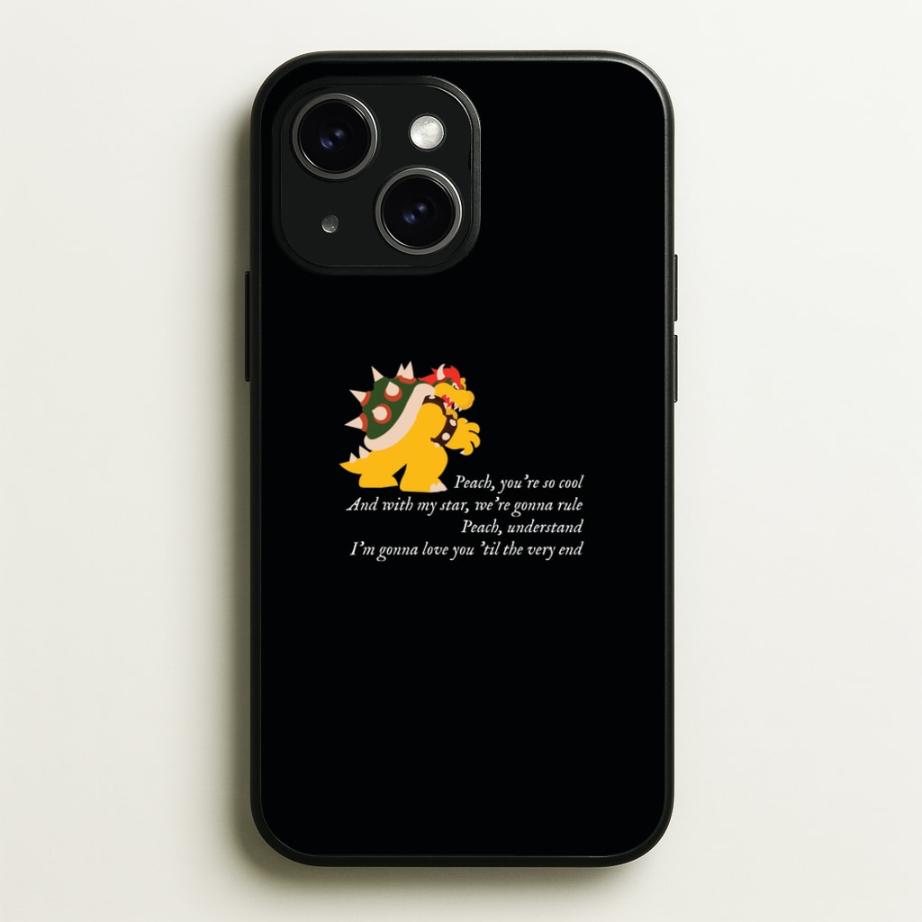 Peach, You're So Cool - The Super Mario Bros Phone Case for iPhone 15 Plus