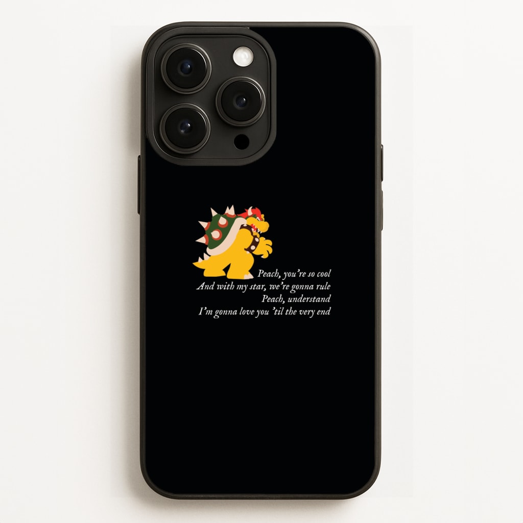 Peach, You're So Cool - The Super Mario Bros Phone Case for iPhone 12 Pro Max
