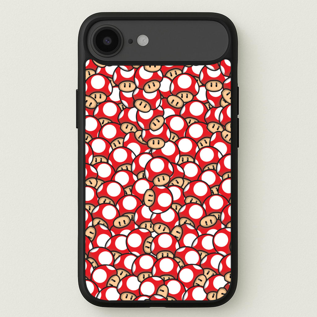 Mushroom Pattern - Red Phone Case for iPhone 17 Air