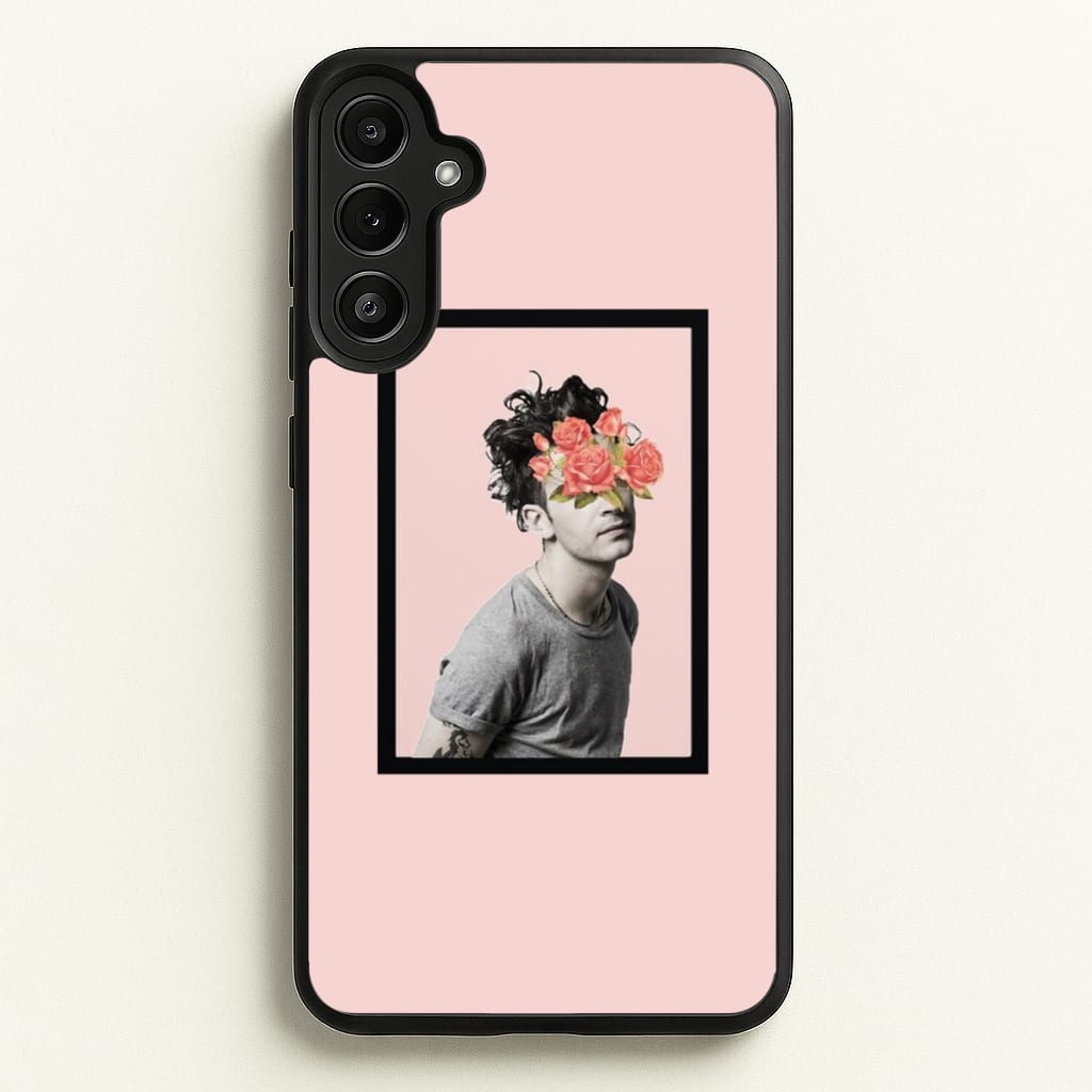 Matt - 1975 Flower Cencored - The 1975 Phone Case for Galaxy A34