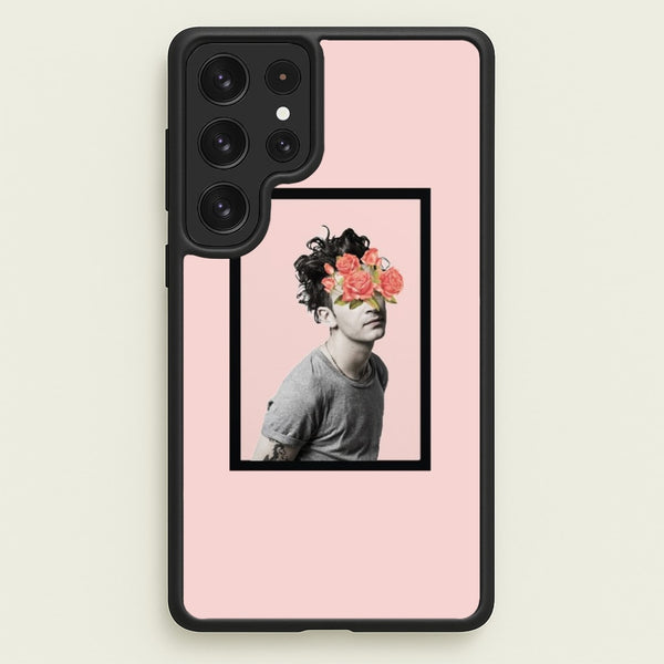 Matt - 1975 Flower Cencored - The 1975 Phone Case for Galaxy S22 Ultra