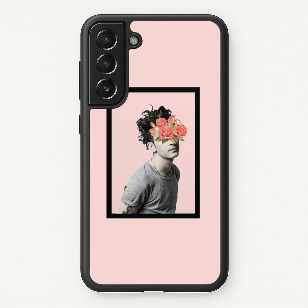 Matt - 1975 Flower Cencored - The 1975 Phone Case for Galaxy S21FE