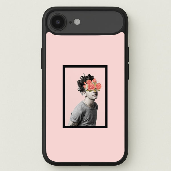 Matt - 1975 Flower Cencored Phone Case for iPhone 17 Air