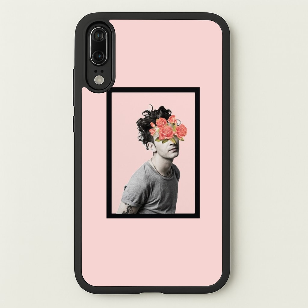 Matt - 1975 Flower Cencored - The 1975 Phone Case for Huawei P20