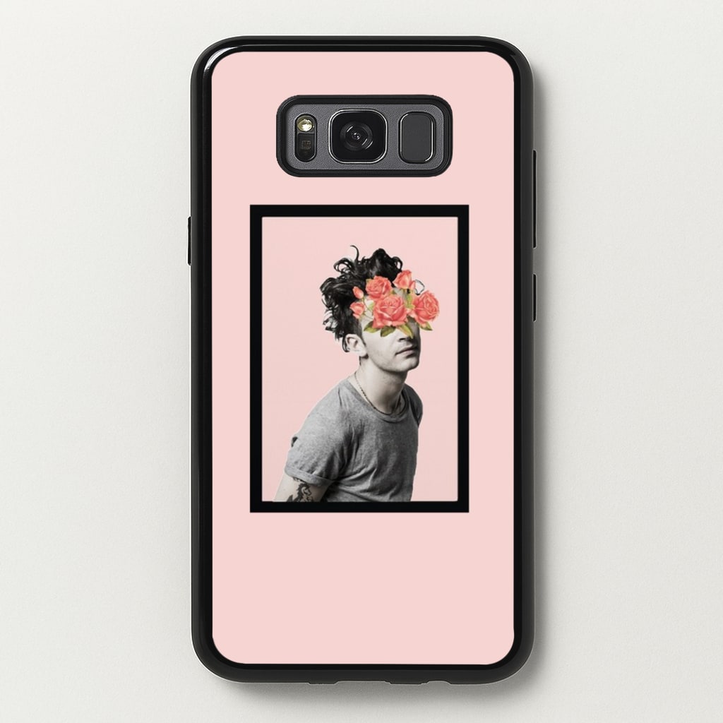 Matt - 1975 Flower Cencored - The 1975 Phone Case for Galaxy S8 Plus