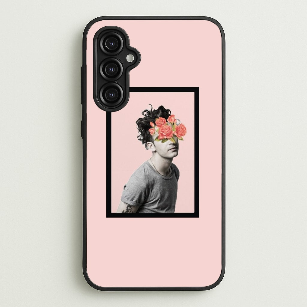 Matt - 1975 Flower Cencored - The 1975 Phone Case for Galaxy A14