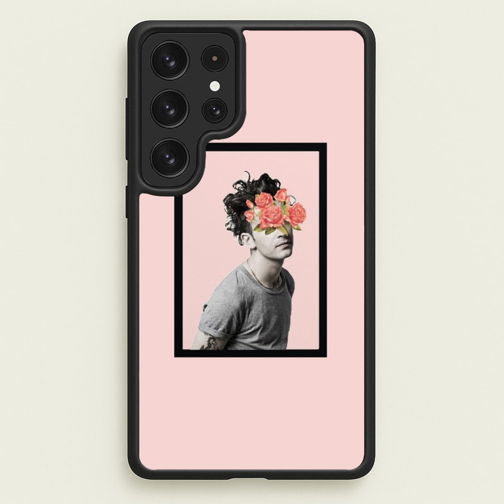 Matt - 1975 Flower Cencored - The 1975 Phone Case for Galaxy S23 Ultra