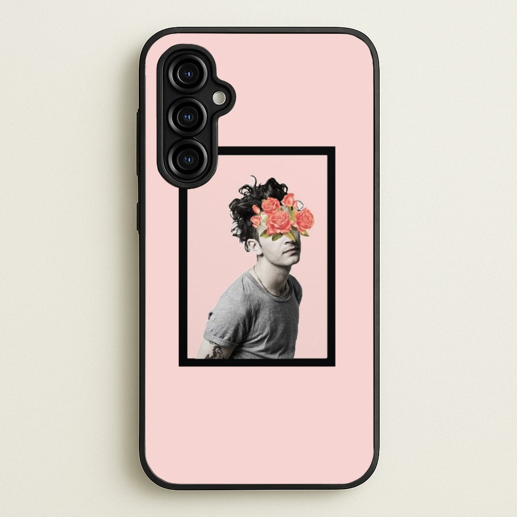 Matt - 1975 Flower Cencored - The 1975 Phone Case for Galaxy A54