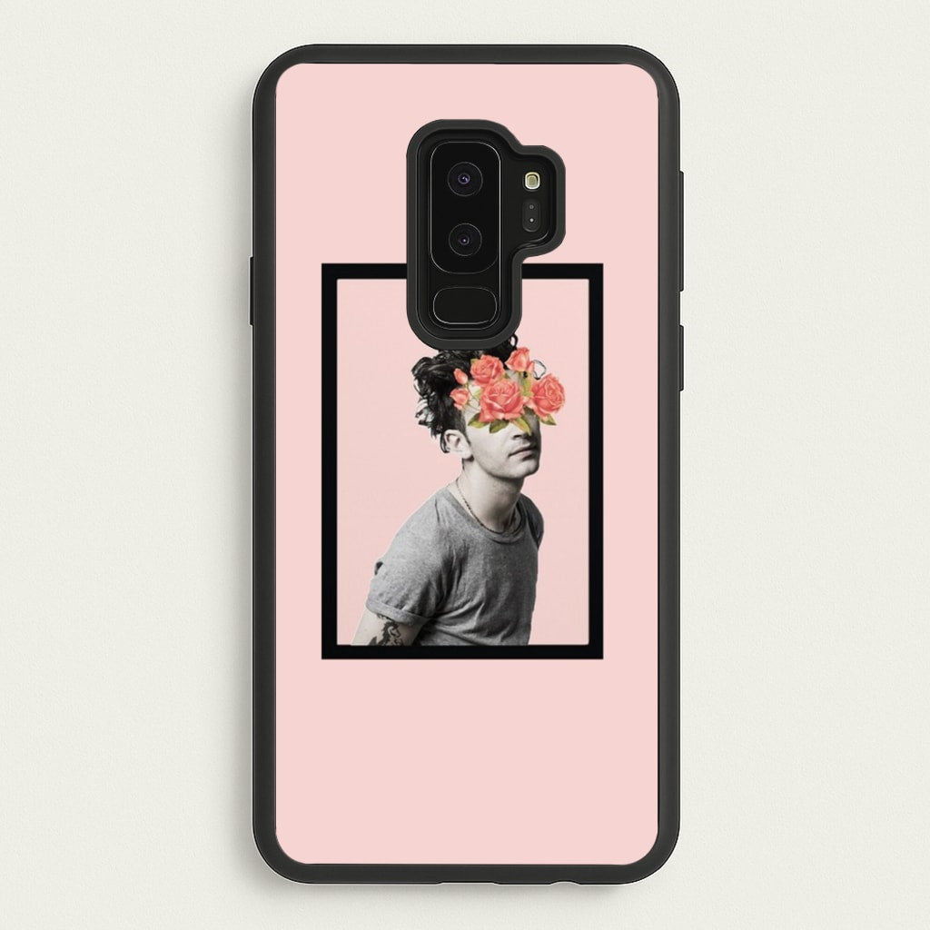 Matt - 1975 Flower Cencored - The 1975 Phone Case for Galaxy S9 Plus