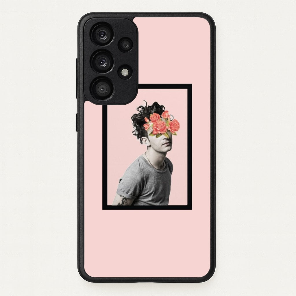 Matt - 1975 Flower Cencored - The 1975 Phone Case for Galaxy A53