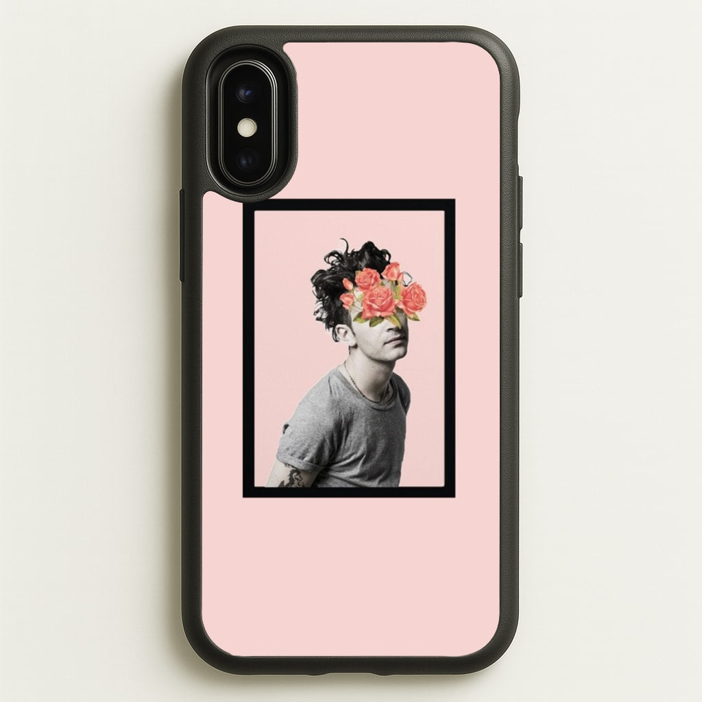 Matt - 1975 Flower Cencored - The 1975 Phone Case for iPhone X / XS