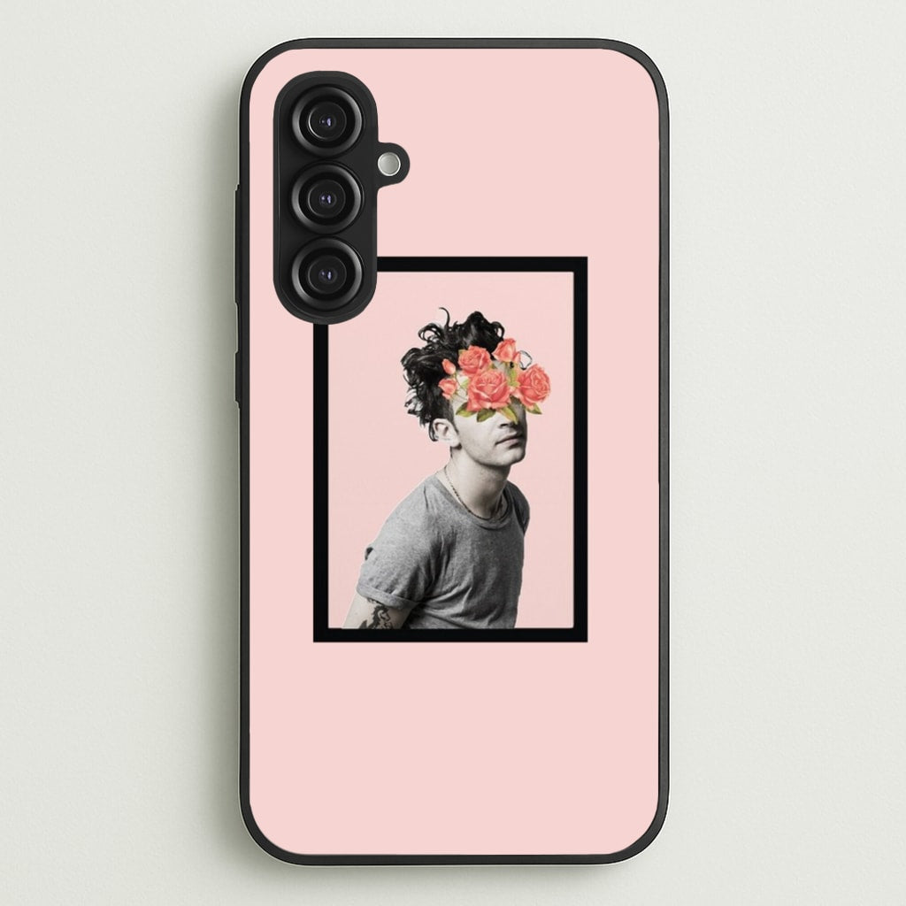 Matt - 1975 Flower Cencored - The 1975 Phone Case for Galaxy S23FE