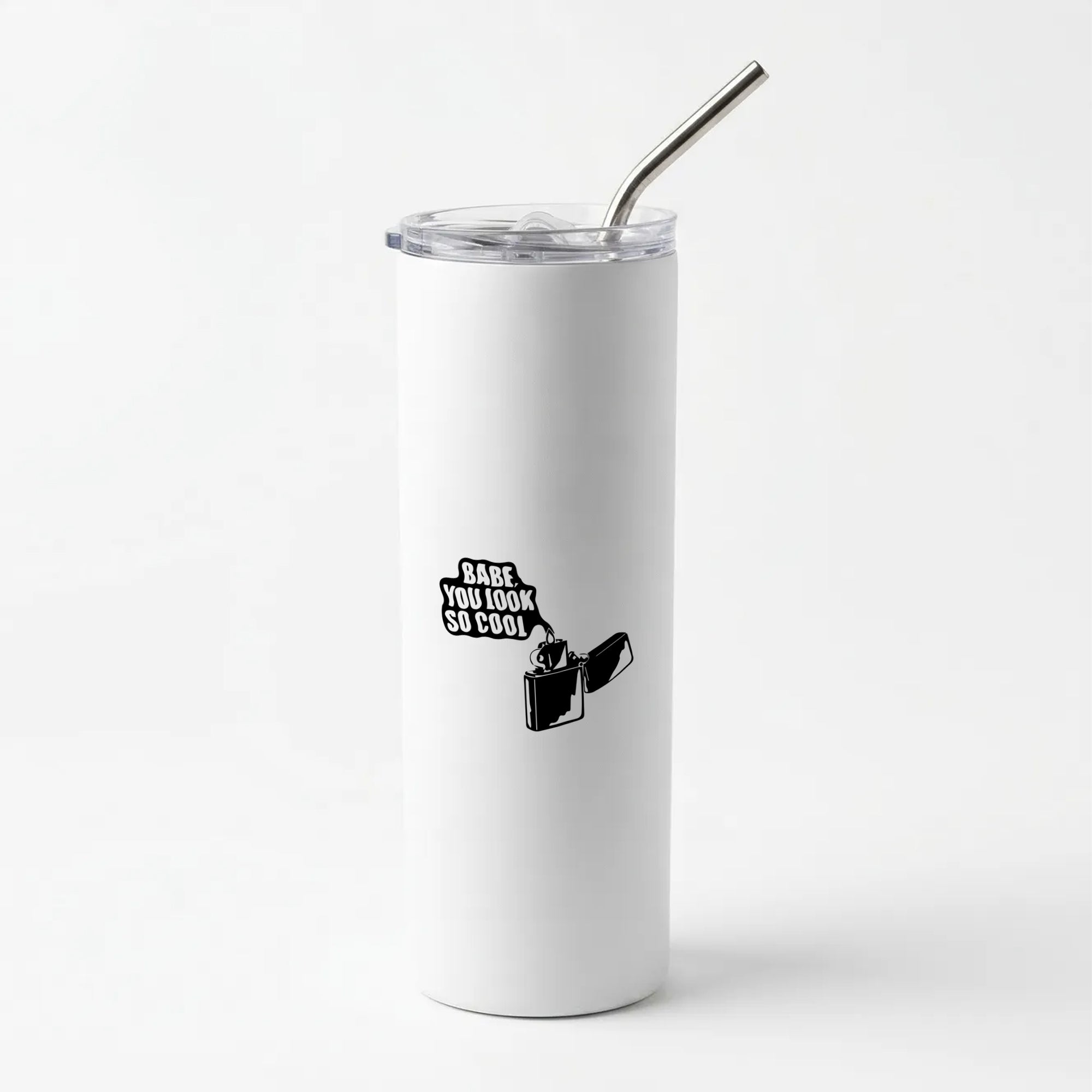 Babe, You Look So Cool - 1975 Skinny Tumbler