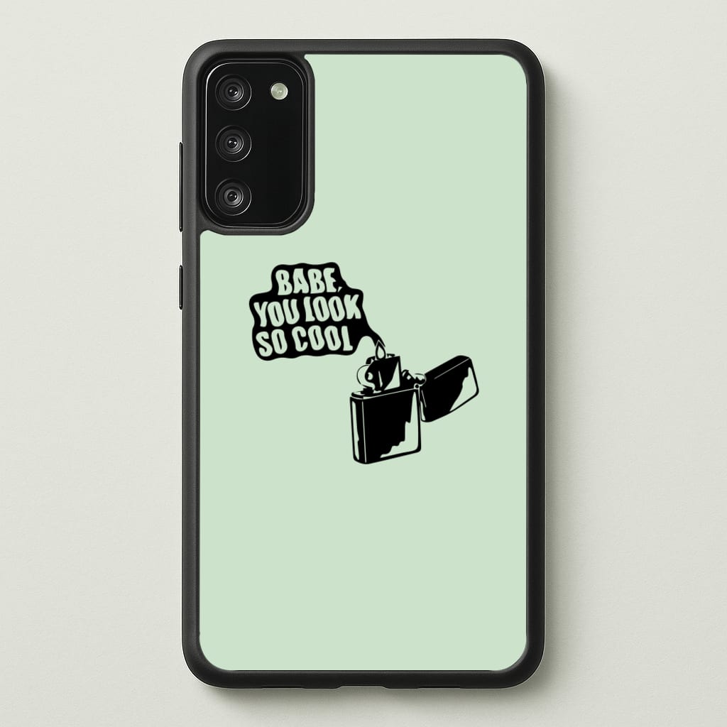 Babe, You Look So Cool - 1975 - The 1975 Phone Case for Galaxy S20FE