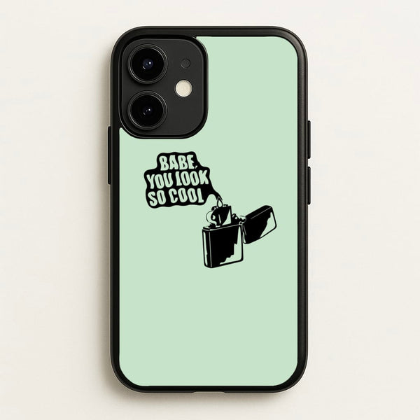 Babe, You Look So Cool - 1975 - The 1975 Phone Case for iPhone 12 Mini