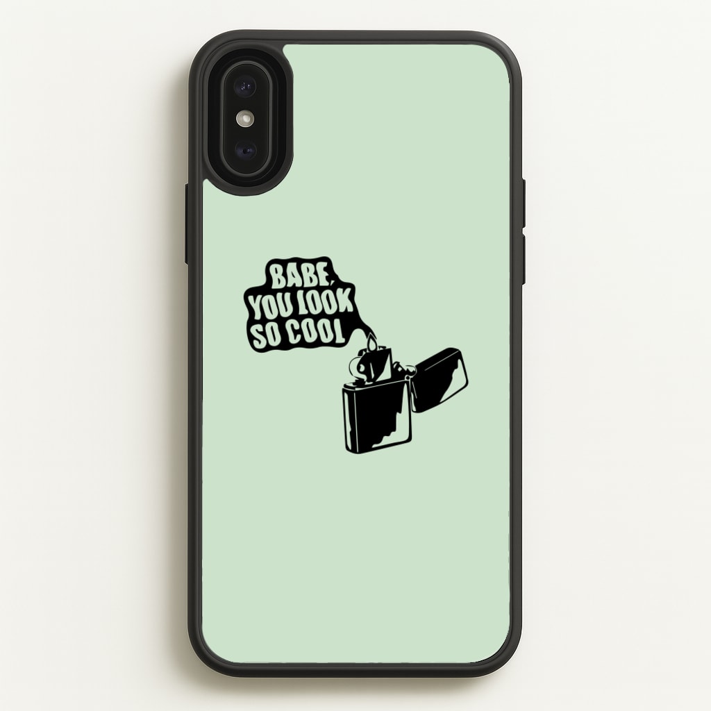 Babe, You Look So Cool - 1975 - The 1975 Phone Case for iPhone XS Max