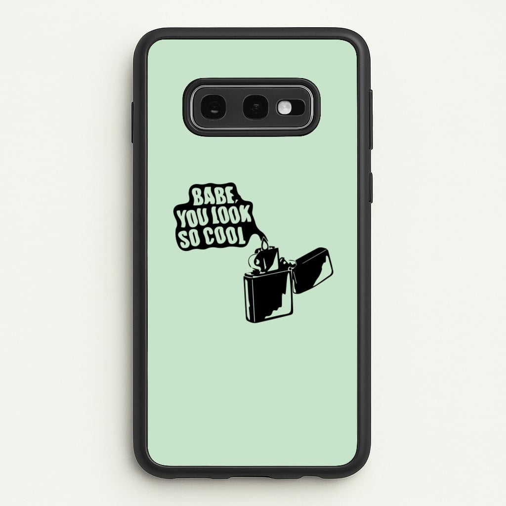 Babe, You Look So Cool - 1975 - The 1975 Phone Case for Galaxy S10e