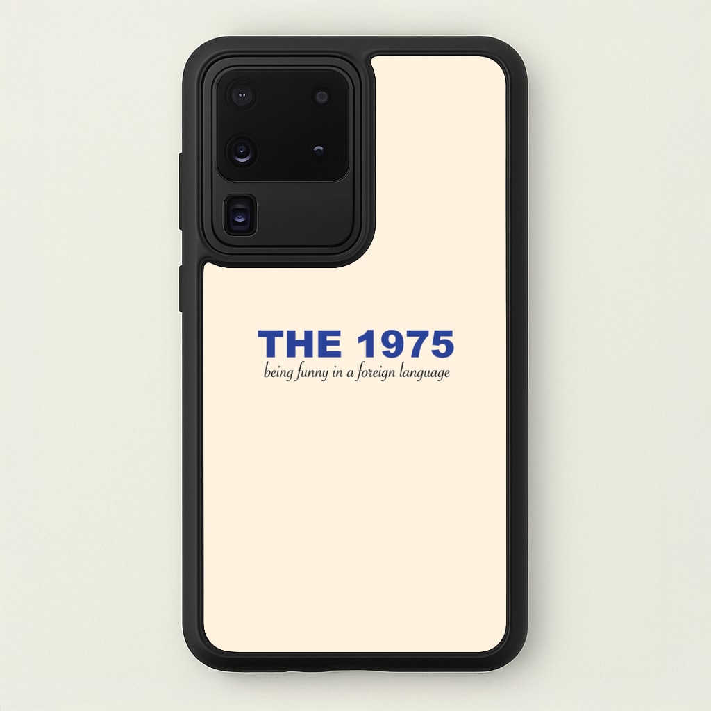 Being Funny - The 1975 - The 1975 Phone Case for Galaxy S20 Ultra