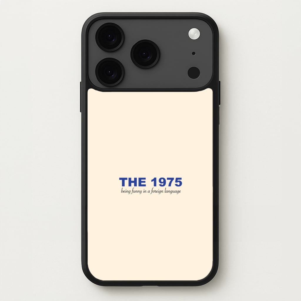 Being Funny - The 1975 Phone Case for iPhone 17 Pro