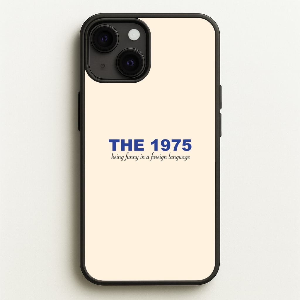Being Funny - The 1975 - The 1975 Phone Case for iPhone 13 Mini