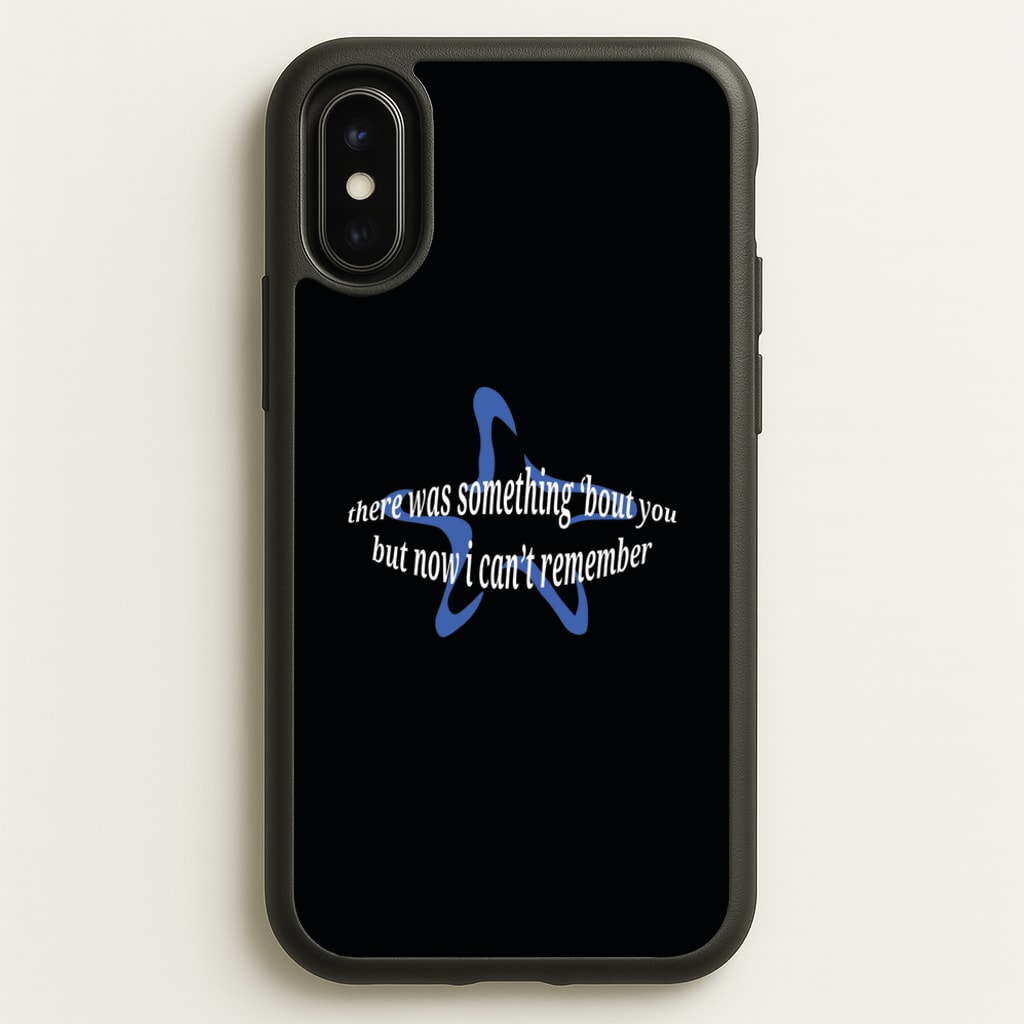 There Was Something About You - The 1975 - The 1975 Phone Case for iPhone X / XS