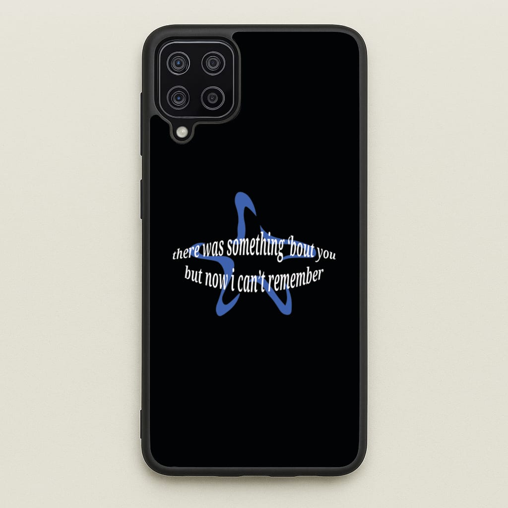 There Was Something About You - The 1975 - The 1975 Phone Case for Galaxy A12