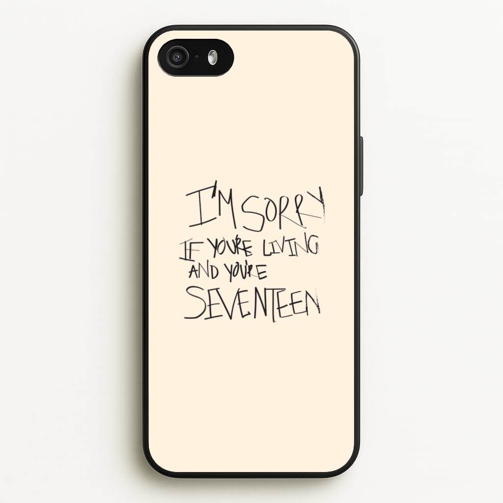 I'm Sorry - The 1975 - The 1975 Phone Case for iPhone 5 / 5s / SE 2016