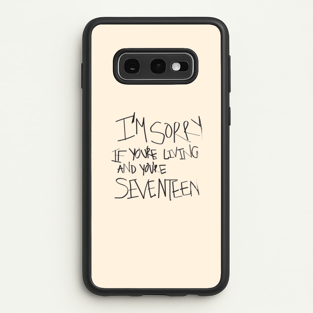 I'm Sorry - The 1975 - The 1975 Phone Case for Galaxy S10e