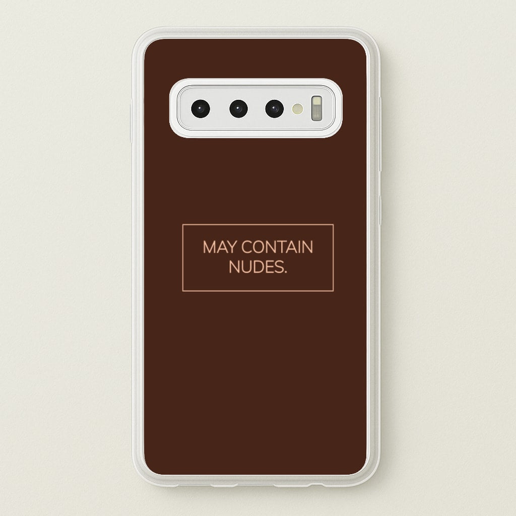 May Contain Nudes - Nudes Phone Case for Galaxy S10