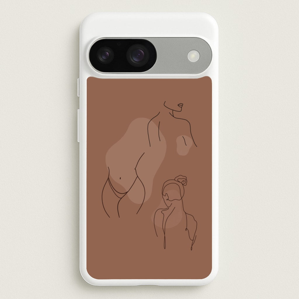 Silouhette nude - Nudes Phone Case for Google Pixel 9 / 9 Pro