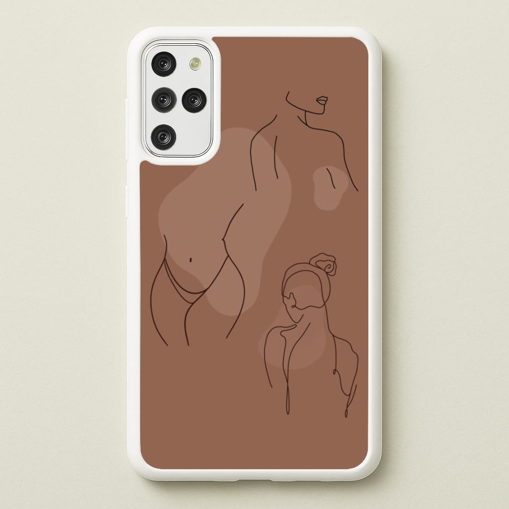 Silouhette nude - Nudes Phone Case for Galaxy S20 Plus