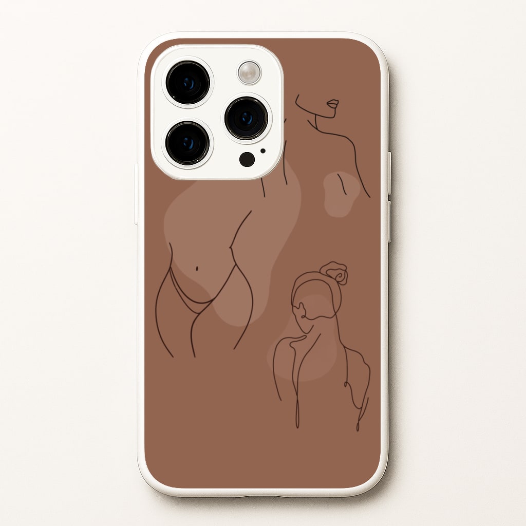 Silouhette nude - Nudes Phone Case for iPhone 15 Pro Max