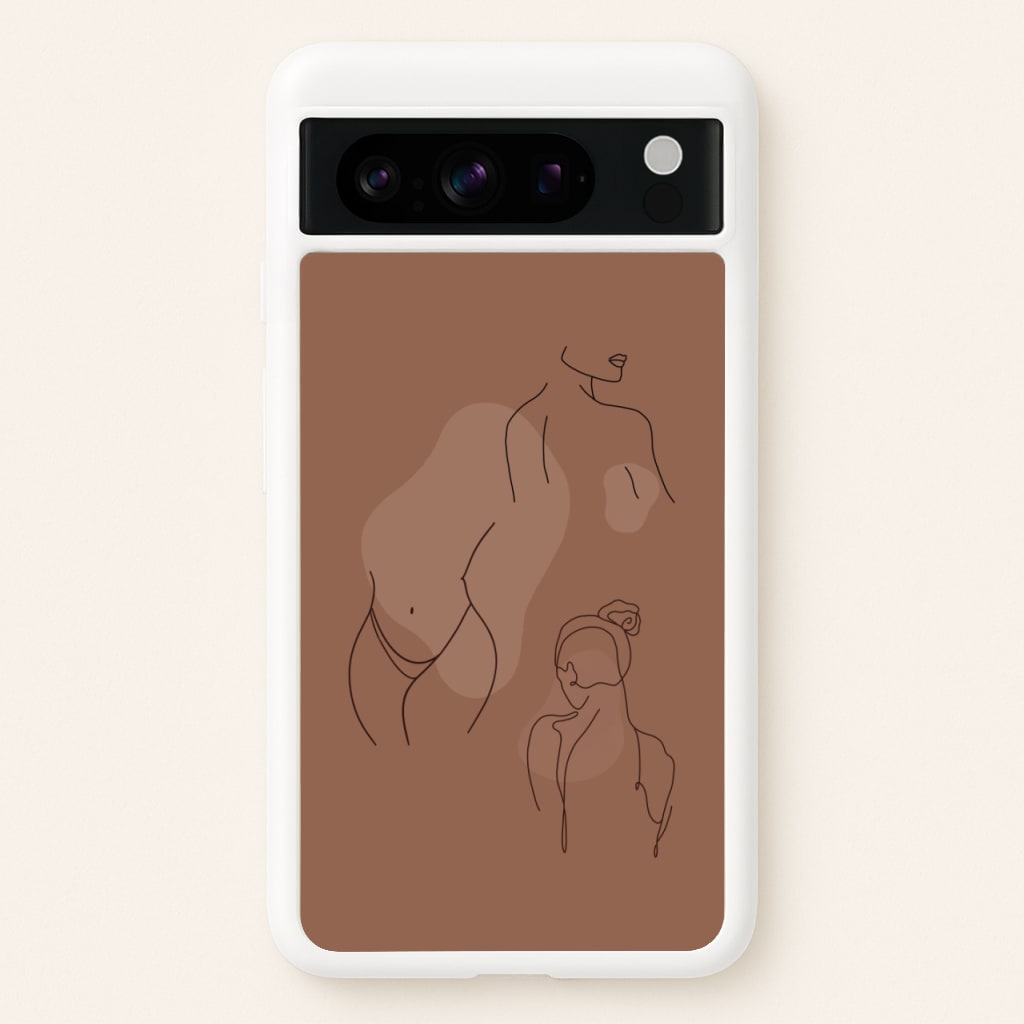 Silouhette nude - Nudes Phone Case for Google Pixel 8 Pro