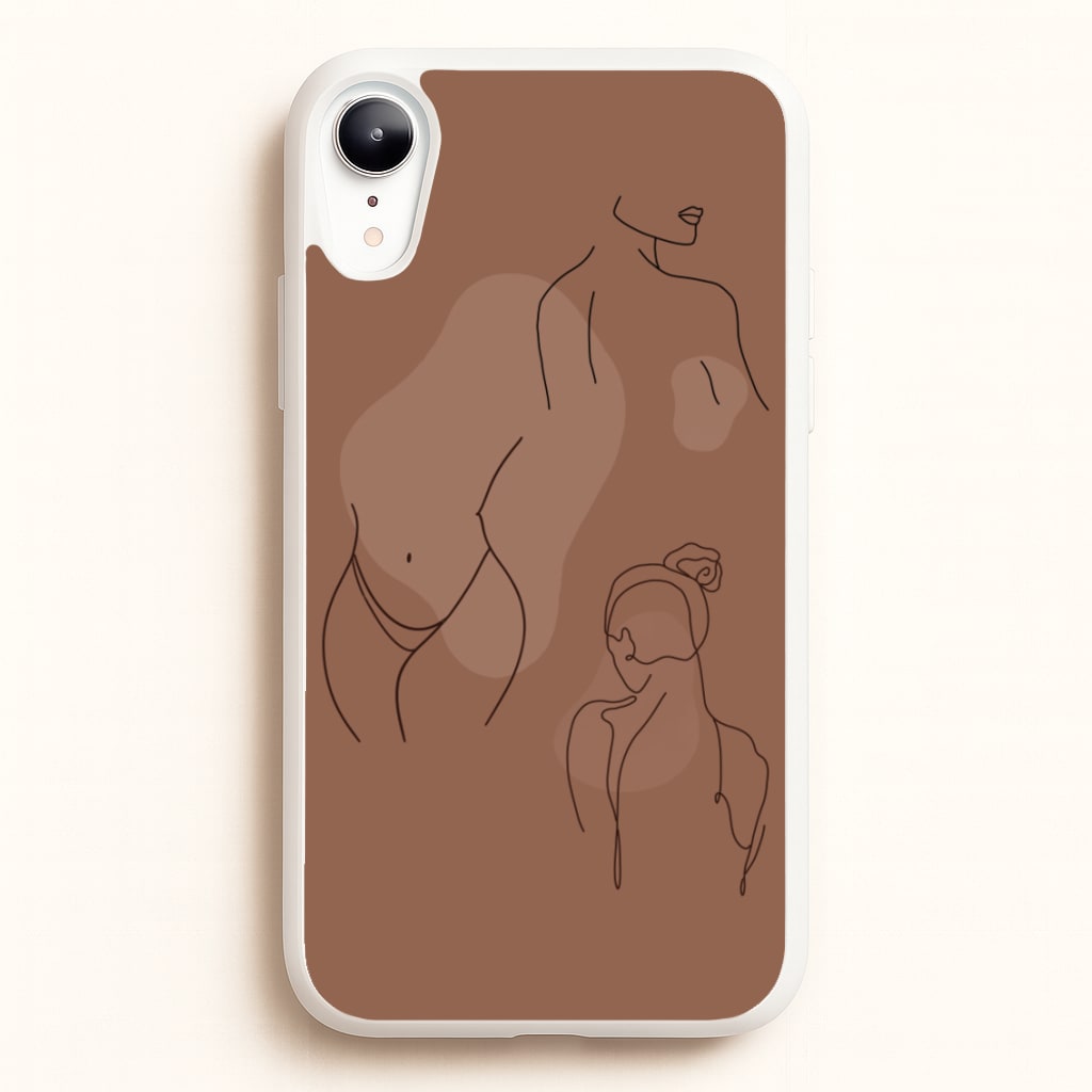 Silouhette nude - Nudes Phone Case for iPhone XR