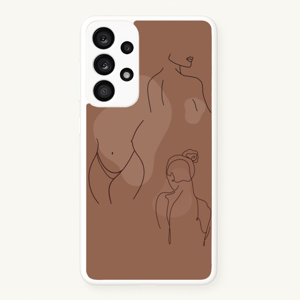 Silouhette nude - Nudes Phone Case for Galaxy A53