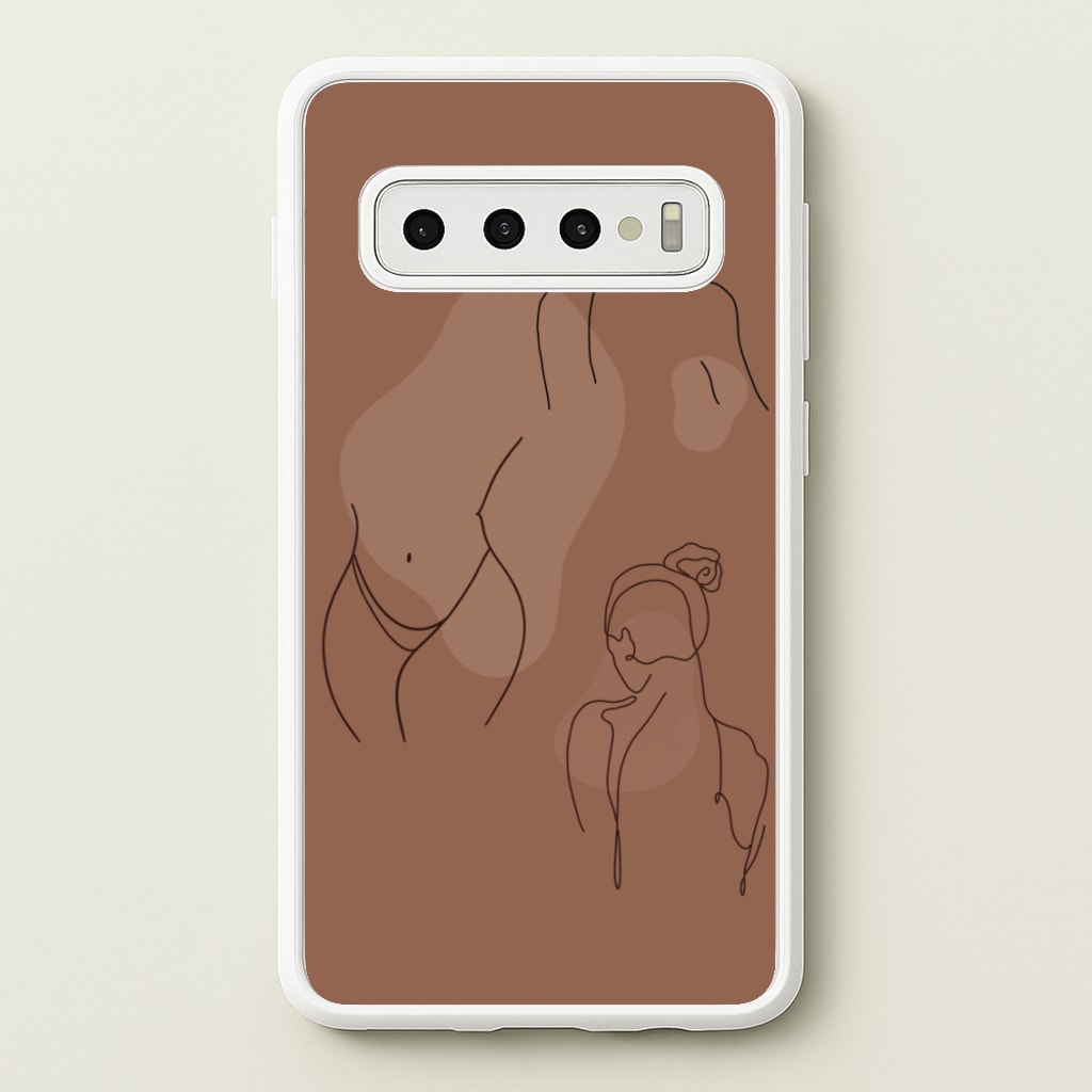 Silouhette nude - Nudes Phone Case for Galaxy S10